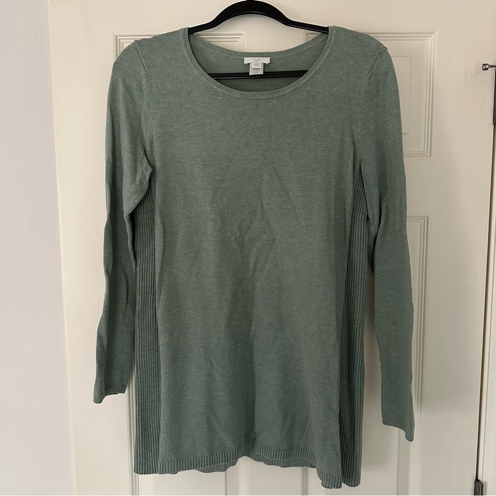 Women's Green Long Sleeve Top